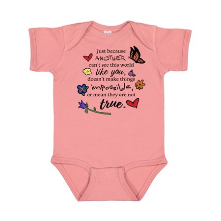 

Inktastic Just Because... Quote from Cordelia Gift Baby Boy or Baby Girl Bodysuit