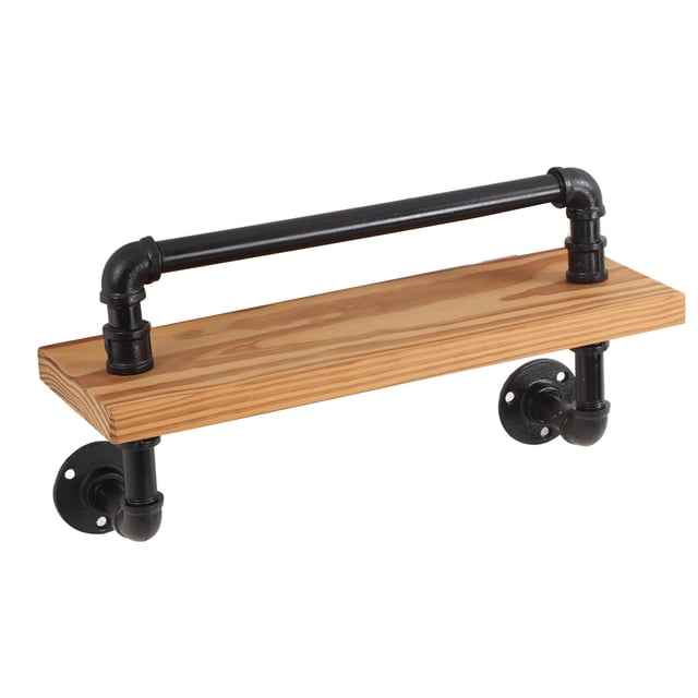 Estante Montado En La Pared, Estantes Flotantes Resistentes Y Duraderos De Madera Para Baños Para Salas De Estar