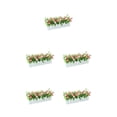 thumbnail image 3 of Yuarrent Simulación de flores artificiales, cerca de plantas, cesta de plantas falsas, jardinera para centro de , decoración de arreglos de Type2 NO2, 3 of 6