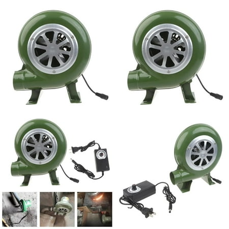 

FPWNGL Blower Fan BBQ Fan 100v 220v Suitable for Barbecue Mini Blacksmith Forges Blower with Speed Adapter AC100-240V M89B