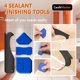 thumbnail image 3 of Kit de herramientas de calafateo CaulkMaster 3 en 1 con 5 almohadillas y raspador, 3 of 7