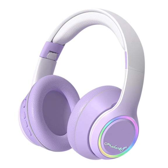 YZEGDCH Clearance Tech ,Wireless Bluetooth Over Ear Headphones Foldable Lightweight Wireless Headset with Microphone Birthday Gifts for Women,Back to School Season Gifts