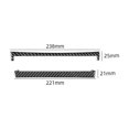 thumbnail image 3 of Real Bright Soft Car Interior Carbon Fiber Sticker DecorationCarbon Fiber Interior Climate Control Frame Cover For Toyota HighlanderAuto Car Protection Interior Accessories, 3 of 8