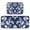 Acanthus Leaves, variant on 2-Piece Ultra Soft Absorbent Floor Mats With Anti-Skid Backing For Kitchen Bathroom Laundry Room Angel Wings Bows