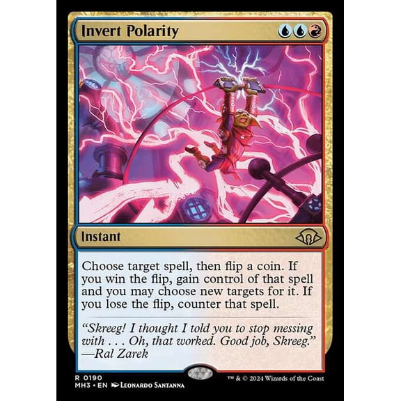 MtG Modern Horizons 3 Rare Invert Polarity #190