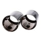thumbnail image 5 of 2 Piezas de Escape de Metal para Coche, Punta de Tubo de Cola, Silenciador de Cola Silenciador de cola Exhuast, 5 of 6