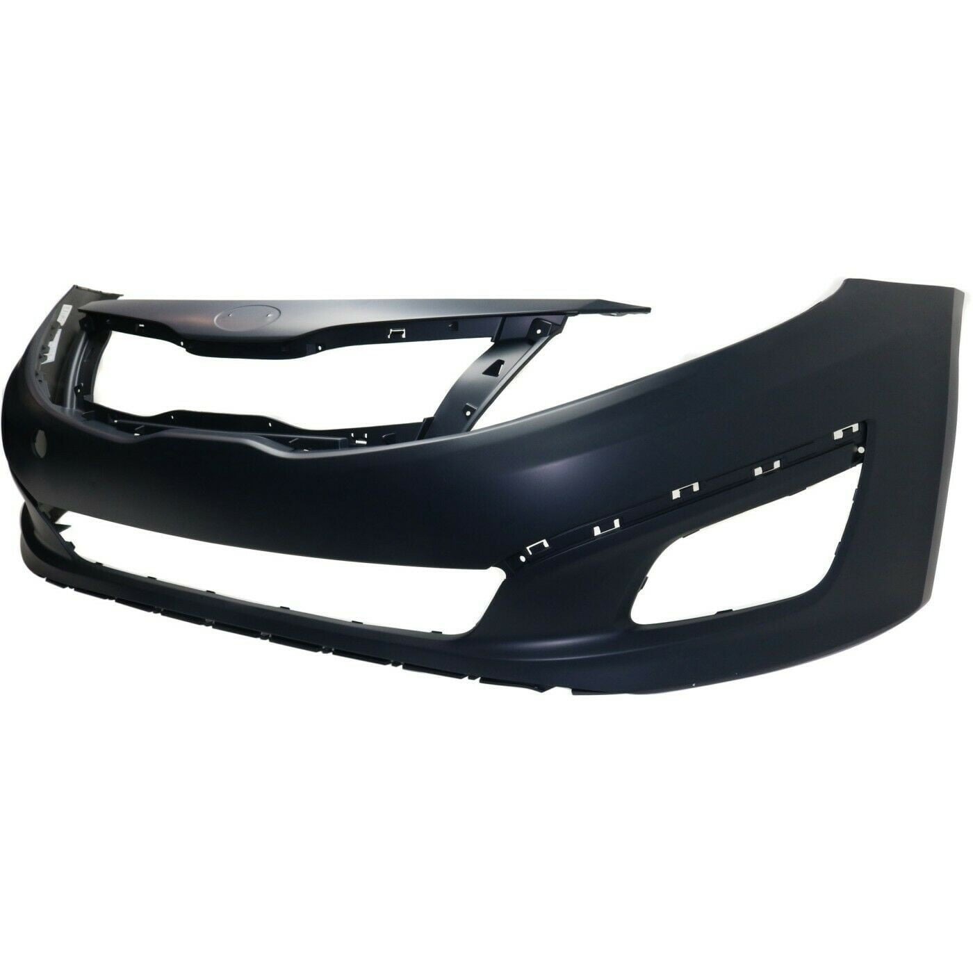 Front Plastic Bumper Cover Fascia For 2014-2015 Kia Optima EX LX SXL SX Limited Sedan 14-15 Primed and Ready for Paint KI1000169 865112T500 With Fog Light Holes New