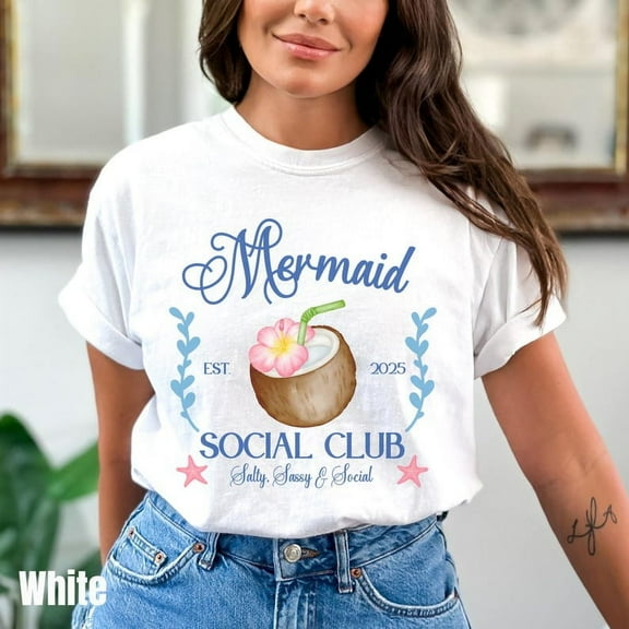 Summer Beach Lover Shirt, Ocean Lover Gift, Coconut Cocktail Vacation Shirt, Coastal Aesthetic