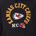 thumbnail image 3 of Men's Starter Black Kansas City Chiefs All-Around Fan Graphic Hoodie, 3 of 3