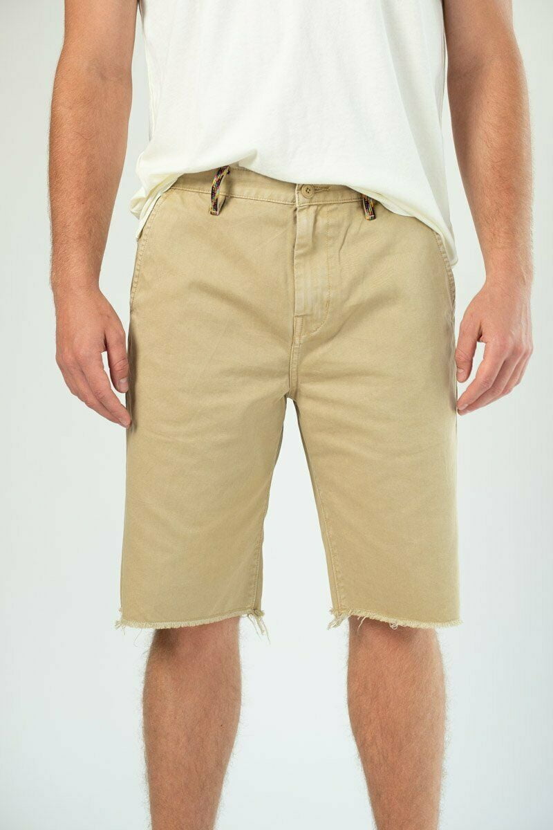 FRAME Mens Raw Hem Twill Chino Slim Fit 