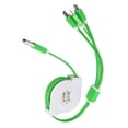 thumbnail image 4 of Cable de cargador retráctil múltiple, Cable USB retráctil 3 en 1 Cable USB retráctil Durabilidad probada en el tiempo, 4 of 8