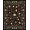 Black, Pattern 1, variant on ODIKA 2x3 Machine Washable Non-Slip Area Rug, Enchanted Winter Foliage Machine Artistic Statement High Traffic Rug, Black, 501404