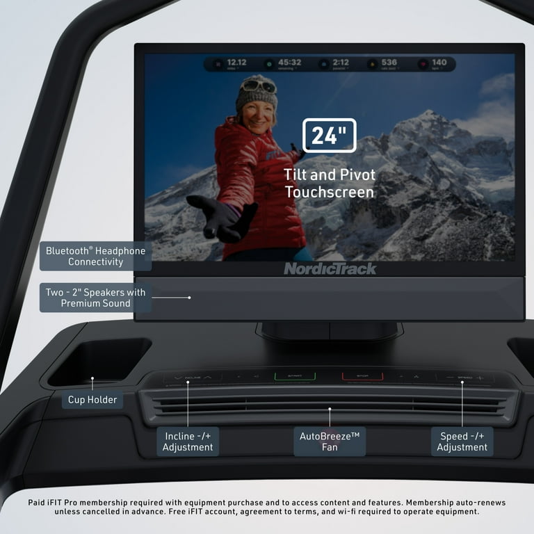 NordicTrack X24 Treadmill: 24