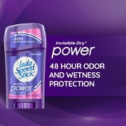 Lady Speed Stick Invisible Dry Power Antiperspirant Deodorant, Wild Freesia, 2.3 oz