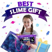 Original Stationery Galaxy Slime Kit with Glow in The Dark Stars & Slime Powder to Make Glitter Slime & Galactic Slime for Boys and Girls