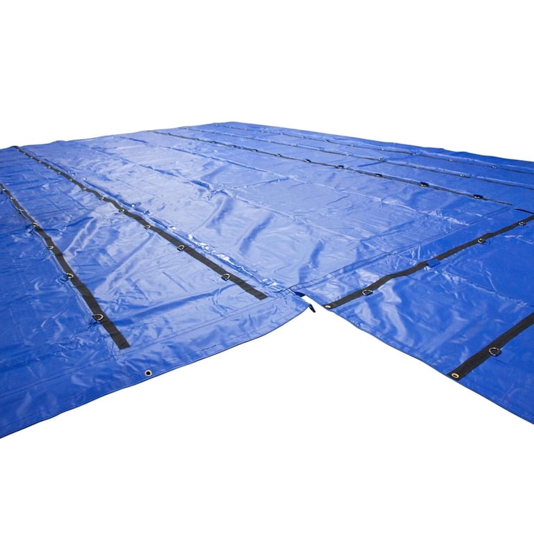 Truck Flatbed Trailer Tarps Combination 18oz/14oz Lumber Tarp