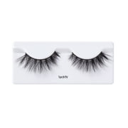Kiss Lash Couture Triple Push-Up False Eyelashes, Strip Lashes, Teddy, Black, 12mm, 1 Pair
