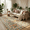Beige, variant on VALOMENE 4' x 6' Vintage Floral Area Rug, Non‑Slip Washable Large Botanical Print Rug, Soft Low‑Pile Indoor Decorative Carpet for Living Room Bedroom Dining Room