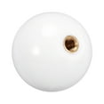 thumbnail image 3 of Reemplazo de partes de joystick, mango de bola superior redonda, juego de lucha arcade DIY, blanco, 3 of 3