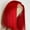 Red, variant on 1b Short Straight Bob Wigs Natural Black 13x4 Lace Front Wig 10inch Pre Plucked 150% Density Virgin Human Hair