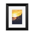 thumbnail image 1 of DesignOvation Leno 8" x 10" Matted to 5" x 7" Black Picture Frame, 1 of 7