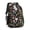 Mushroom and Butterfly, variant on Mushroom and Character Beige Pattern Backpack for School, Cute School Bag with Adjustable Shoulder Straps and Padded Back, 16.9"x12.6"x5.9"