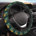 thumbnail image 3 of Lsque Mango In The Rain Ultra Soft Car Steering Wheel Cover for Women, Standard 15 inch Size for Truck Van SUV Auto, 3 of 8