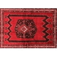 thumbnail image 1 of Ahgly Company Indoor Rectangle Persian Red Traditional Area Rugs, 8' x 10', 1 of 4