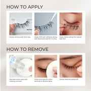 KISS My Lash But Better Fake Eyelashes Multipack, ‘So Real’, Black, 4 Pairs