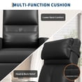 thumbnail image 5 of Garvee Electric Recliner Chair for Adult, Lazy Boy Recliner with Tall Back & Overstuffed Seat, Black, 5 of 7