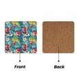 thumbnail image 2 of Xecao Japanese Koi for MDF Cork Coaster 4 Pcs,Drink Coasters,Suit for House Warming Gifts New Home ,Coffee Table Decor-Square, 2 of 7