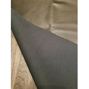 Black Soft Tumbled Faux {Peta- Approved Vegan} Leather by The Yard Synthetic Pleather 0.9 mm Optima 1 Yard 52 inch Wide x 36 inch Long Soft Smooth Vinyl Upholstery (Black Softy)