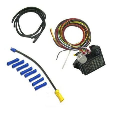 - Brand New 8 Circuit Wiring Harness Kit for Street Rat Hot Rod Starter Kit