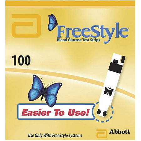FreeStyle Blood Glucose Test Strips, 100 Ct