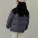 thumbnail image 4 of Parkas de manga larga para otoño e invierno para niños, de color liso, con cuello alto, de manga larga, gruesas y cálidas, bonitas y casuales, acolchadas con pan para niños y niñas, parte superior de, 4 of 6