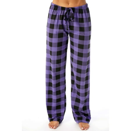

Women Buffalo Plaid Pajama Bottoms with Pockets Drawstring Plaid Sleepwear Pants Loose Stretch Lounge Sleepwear Nightwear Trousers
