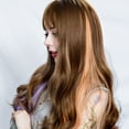 thumbnail image 3 of Extensiones de cabello Hair Color Party Highlight Clips en extensiones de cabello para mujeres, niños y niñas MFZFUKR CPB-DE-LYY83-5, 3 of 5