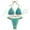Green, variant on Bikinis Swimsuit Set for Women Swimwear Triangle Bathing Suit Tie String Thong Women's Fashion Printed Comfortable Loose Swimsuit Top Blouse Casual Attractive Khaki L