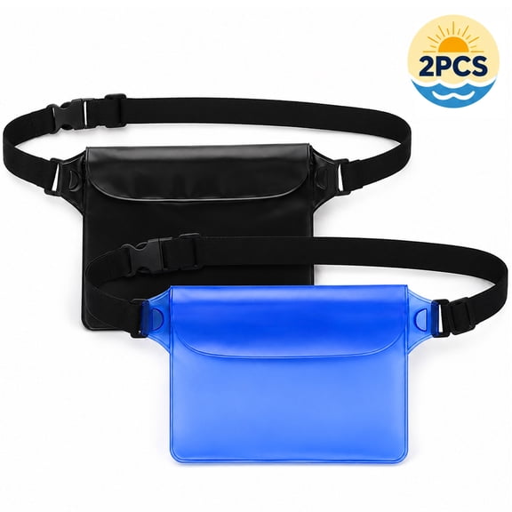 Waterproof Dry Bag - Swimming Bags Fishing Bags Punch with Waist Strap Screen Touchable with Adjustable Belt for Snorkeling Boating Fishing Kay