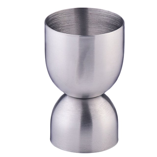 Moyic Copa Jigger de cóctel de 15ml y 30ml, taza medidora de licor de acero inoxidable, mezclador de bebidas para barman, barra de fiesta, Barra de herramientas Moyic HA2525-00B