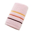 thumbnail image 2 of LiUMX 100% Cotton Washcloth | Extra Soft Thickened Face Cloth with High Absorbency, 4-Color Pack, Reinforced Edges, 29.92x12.99 Inch for Home, Hotel & Outdoor, 2 of 5