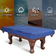 thumbnail image 4 of Uxcell Billiard Pool Table Cover, Oxford Waterproof Outdoor Indoor Dustproof Billiard Table Cover Accessories Navy Blue 7.5 ft, 4 of 5