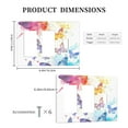 thumbnail image 3 of Watercolor Hand Painted Switch Cover Decorative Wall Plate 3-Gang 2-Decor 1-Toggle Standard Size, 3 of 5