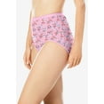 thumbnail image 5 of Comfort Choice Plus Size Full Coverage Stretch Cotton Brief 5-Pack, 5 of 6
