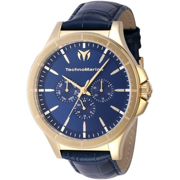 Technomarine TM-822030 Men's MoonSun Day-Date Blue Dial Watch