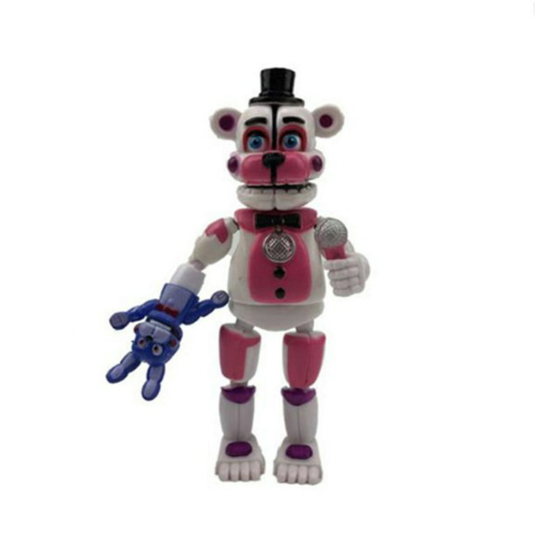 5Pcs/Set FNAF Five Nights At Freddy's Plush Bear Game Action Figure Kids  Toy Gift