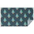thumbnail image 1 of Christmas Rectangle Tablecloth Christmas Trees Tableclothes 60x102inch Polyester Waterproof and Reusable Tablecloths for Dining Kitchen Parties Weddings and Outdoor Use, 1 of 5