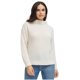 thumbnail image 1 of Calvin Klein Womens Funnel Neck Pullover Sweater, white, XS, 1 of 1