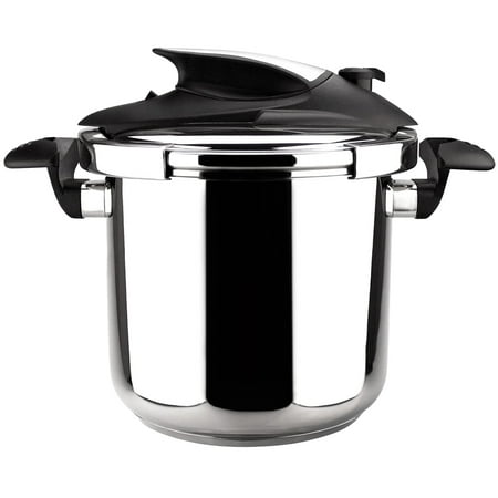 Magefesa Nova 6.3 Qt 18/10 Stainless Steel Stovetop Pressure Cooker