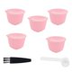 thumbnail image 4 of Cápsulas de café Kit de taza de filtro de café recargable reutilizable Accesorio para DOLCE GUSTO (Rosa 5 cápsulas 1 cuchara 1 cepillo), 4 of 8